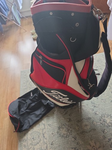 Titleist leather cart golf - leather,