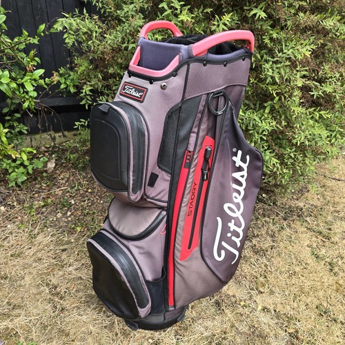 Titleist stadry golf cart bag - golf,