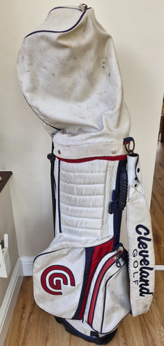 Cleveland golf bag with - with, stand