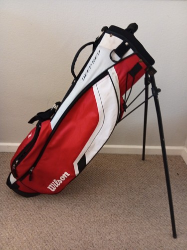 Wilson red golf stand and - wilson,