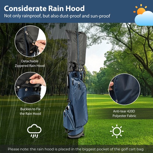 Lightweight golf bag with - lightweight,